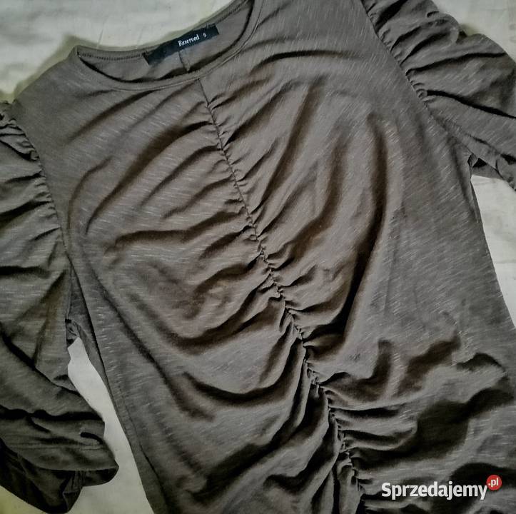 RESERVED bluzka bluzeczka marszczenia Xs S Leszno sprzedam