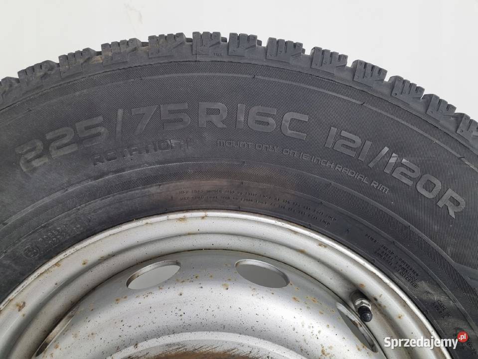 KOŁO ZAPASOWE zapas FELGA Iveco Daily 22575 R16C