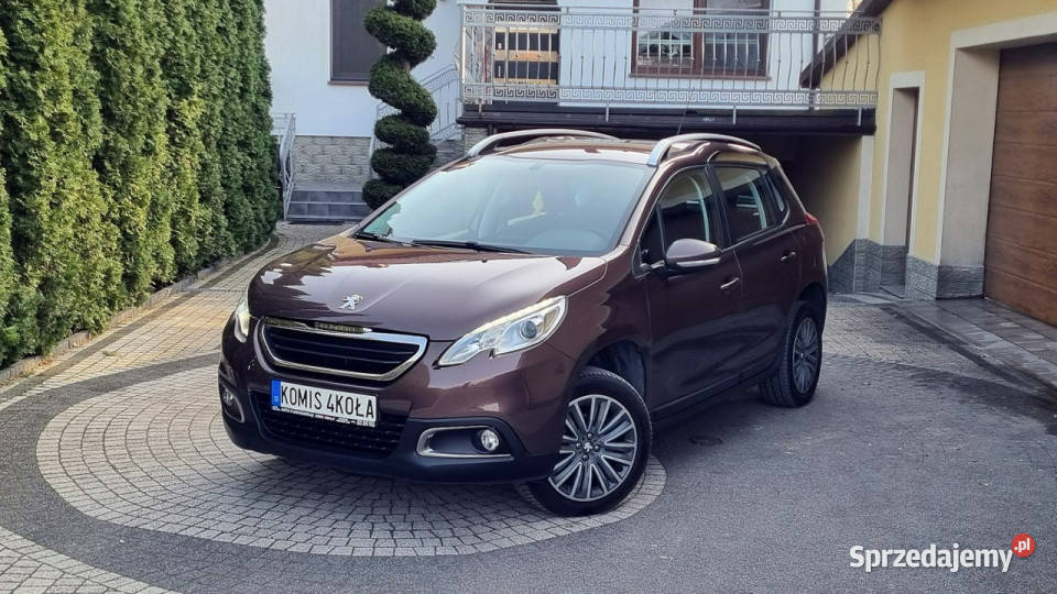 Peugeot 2008 Serwis Super Stan Led GWARANCJA brązowy Płońsk sprzedam