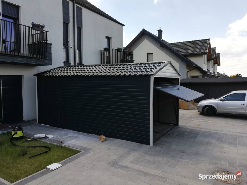 Garaże Blaszane Grafit 45m2 lubelskie Ryki