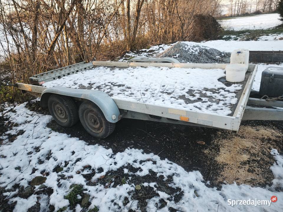 Przyczepa 2 osiowa laweta towarowa sprzedam