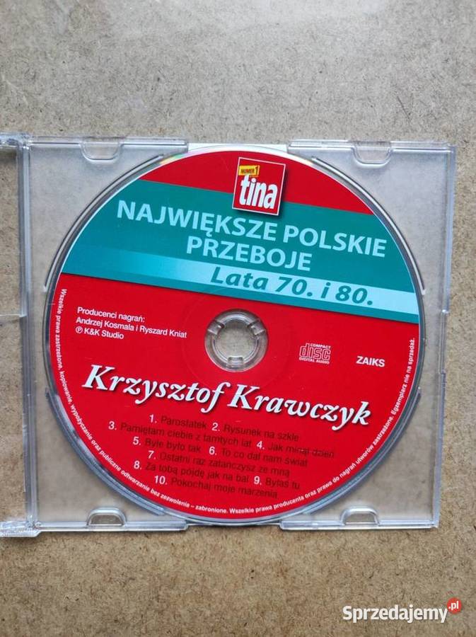 Największe Polskie Przeboje Krzysztof Krawczyk świętokrzyskie Kielce
