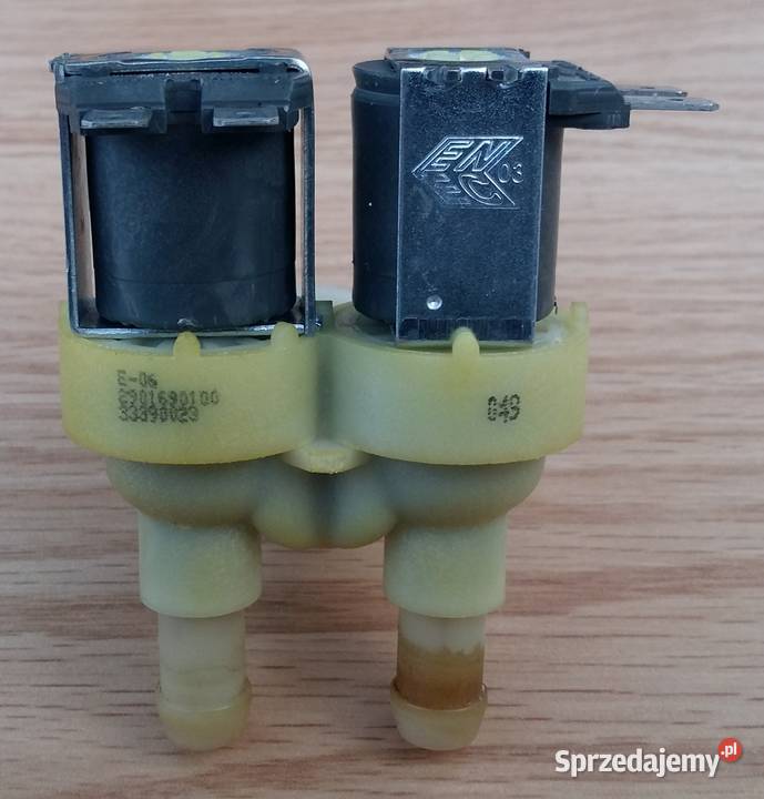 Elektrozawór Dwudrożny Prosty Podwójny do Pralki Gliwice