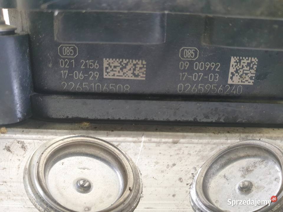 Citroen Jumpy III POMPA ABS hamulcowa 9824510880 osobowe Rudka