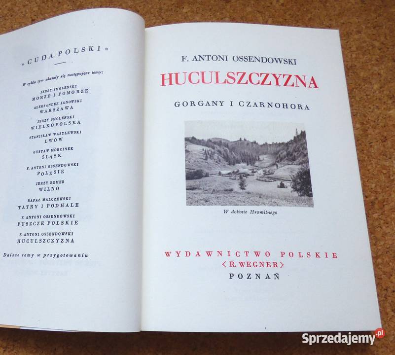 KR Huculszczyzna Gorgany i Czarnohora historia, archeologia Książki naukowe i popularnonaukowe mazowieckie Warszawa