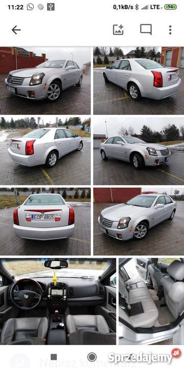 SprzedamCadillac CTS 32 V6 220 2003 czujnik parkowania CTS Brudzewice-Kolonia