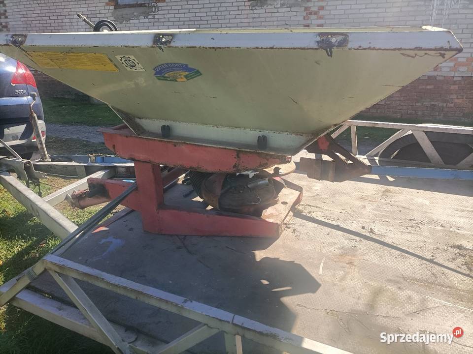 Rozsiewacz RauchKuchn ZS 600 z hydrauliką Rozsiewacze nawozów sprzedam