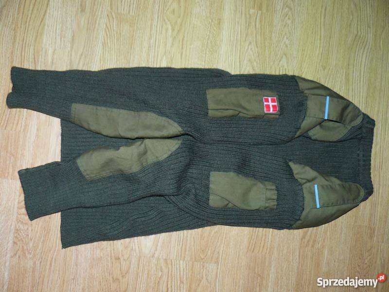 Sweter wojskowy Armia Duńska XL Pisz