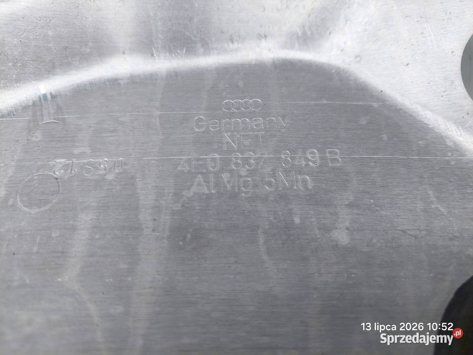 AUDI A8 D3 42 TDI 0510 PODNOŚNIK SZYBY MECHANIZM Części samochodowe Włoszczowa sprzedam
