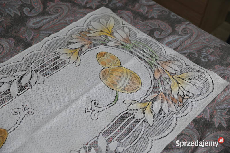 Bieżnik obrusikserweta wielkanocny 60x118 Kielce