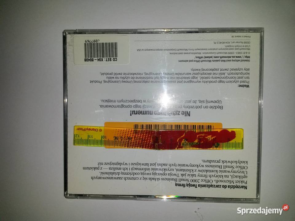 Microsoft Office2000 Small Business Oprogramowanie Poznań