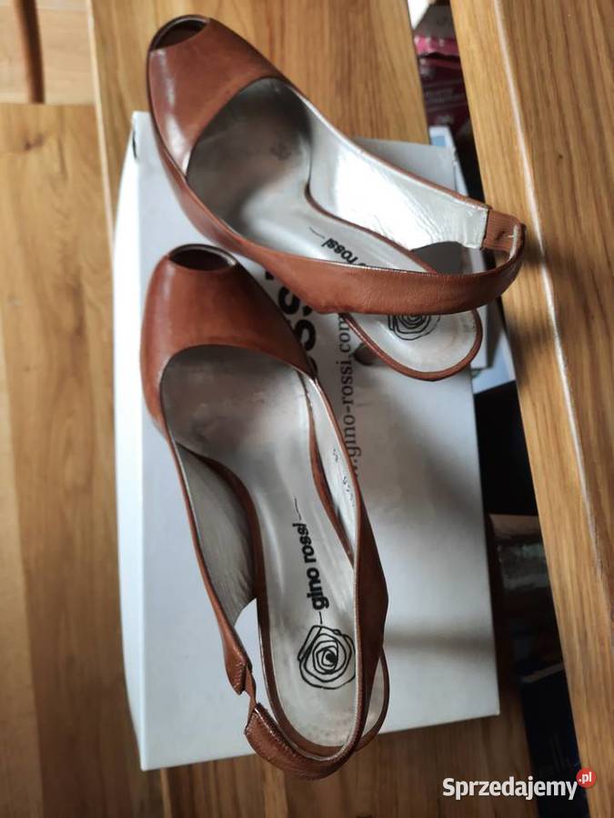 Czółenka letnie skórzane Kraków sprzedam