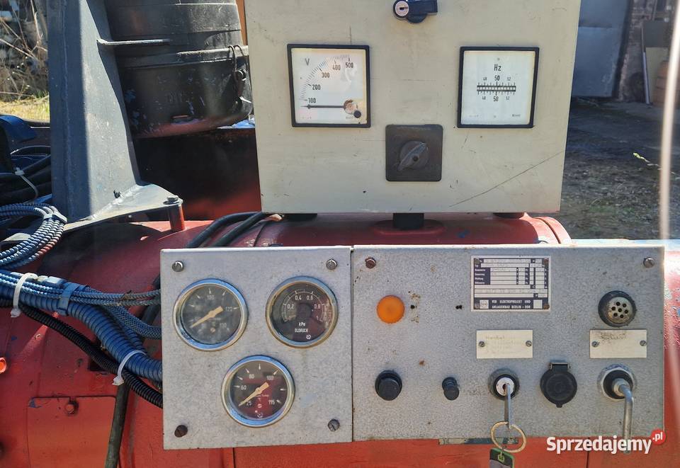 agregat prądotwórczy IFA VEM 85 kVA 68kW Gorzów Wielkopolski
