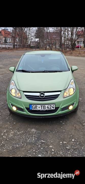 Opel Corsa 12 bogate wyposażenie 80KM Corsa dolnośląskie Zgorzelec