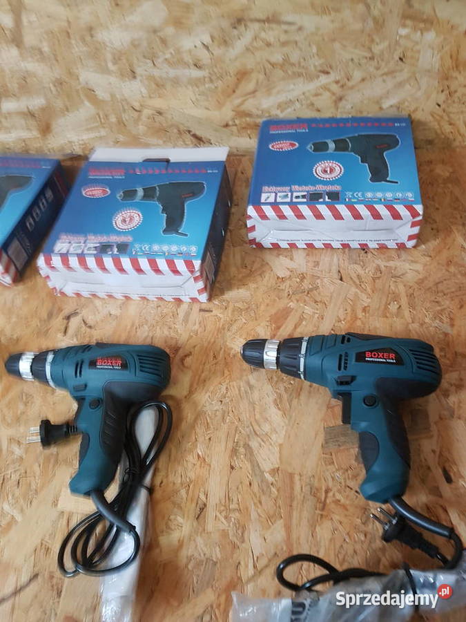 WIERTARKOWKRĘTARKA SIECIOWA 950W 750rpm BOXER wielkopolskie