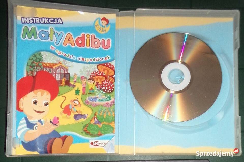 Gra dzieci retro Mały Adibu PC CD BOX 2008 Rzeszów
