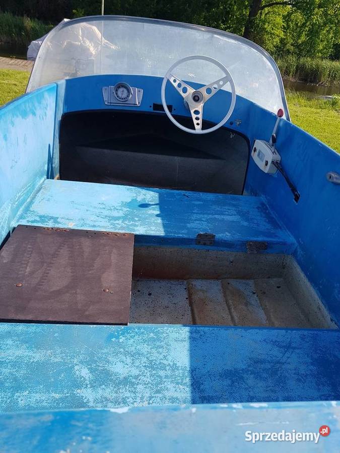 Motorówka Vintage Hellwig sportowa łódź motorowa Szczecinek