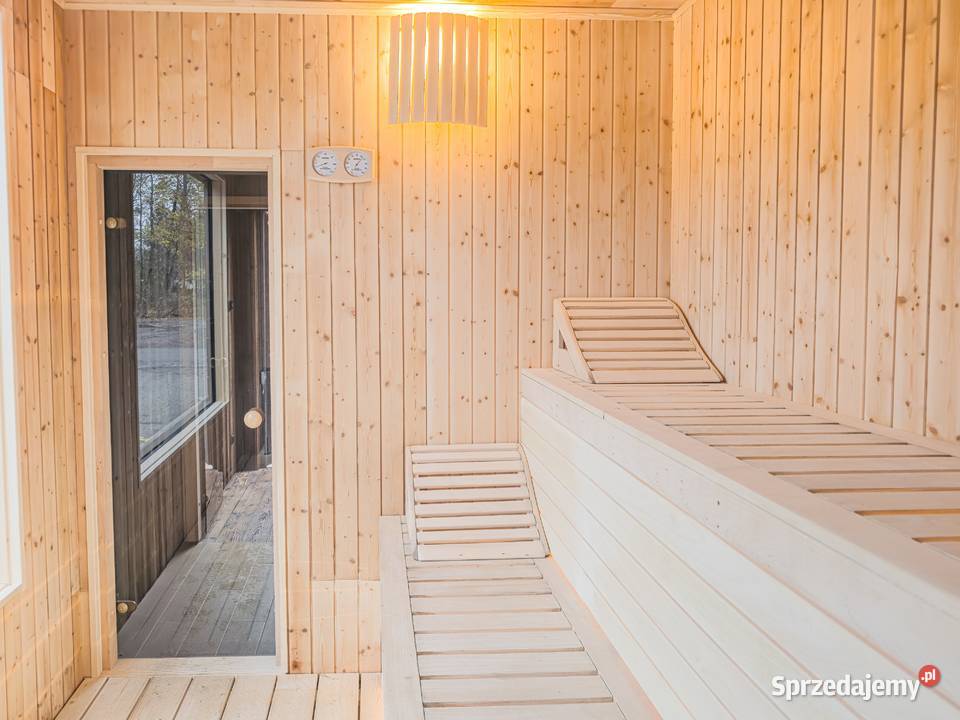 Sauna Fińska RelaxThree LoftoweDomy 6 osób sprzedam