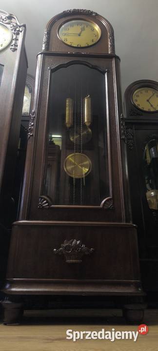 Zegar stojący LFS ośmiostrunowa ślicznie Antyki małopolskie