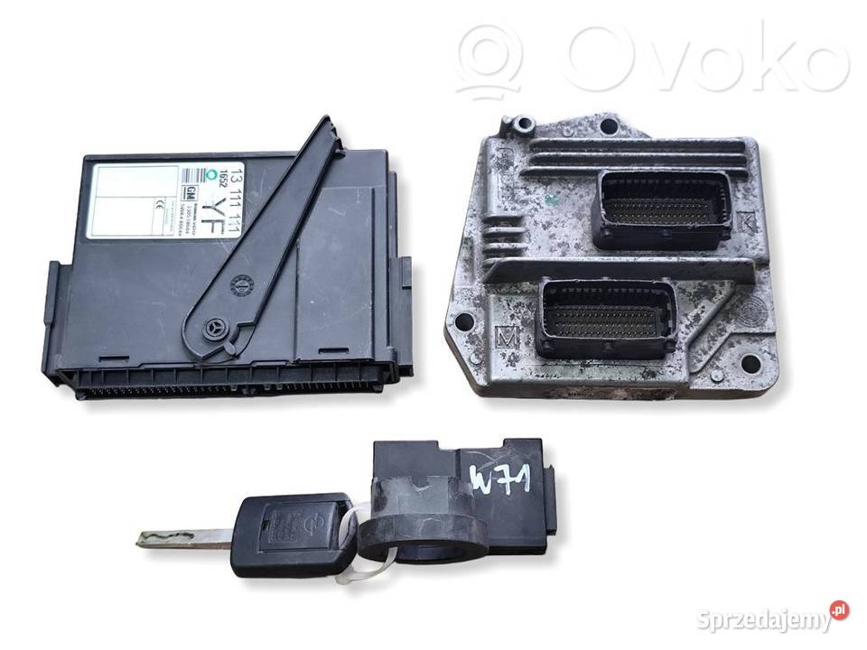 Opel Meriva A 16 ZESTAW STARTOWY KOMPUTER