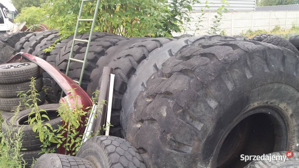 opony 23525 235r25 różne możliwość zamontowania 25cale Paczków