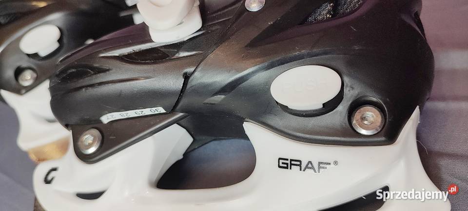 Łyżwy regulowane GRAF dzieci rozmiar 27 28 29 30