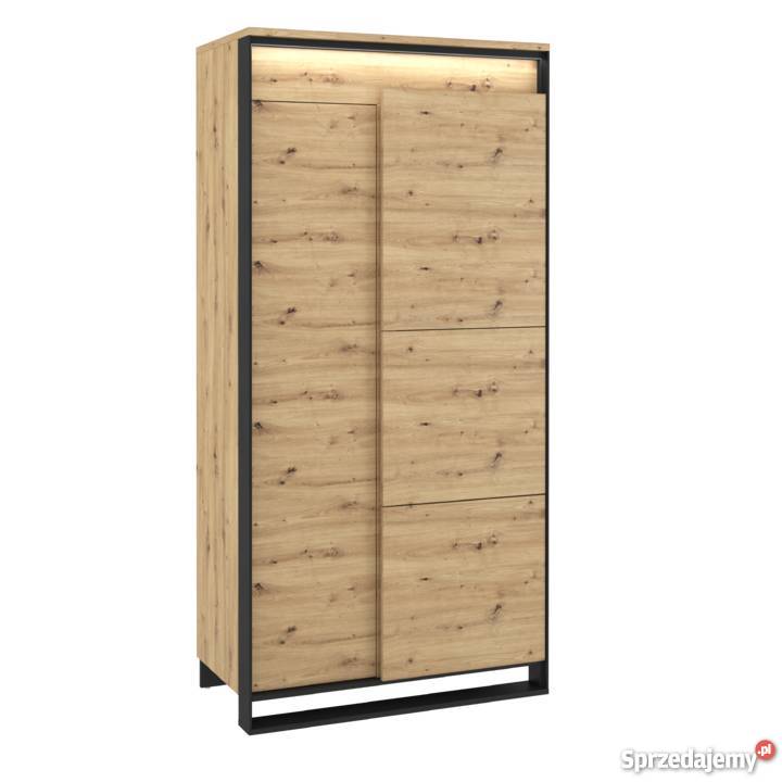 QUANT Szafa 95 Półki Drążek Indstrialna Loft LED 50cm Dom i Ogród Kielce