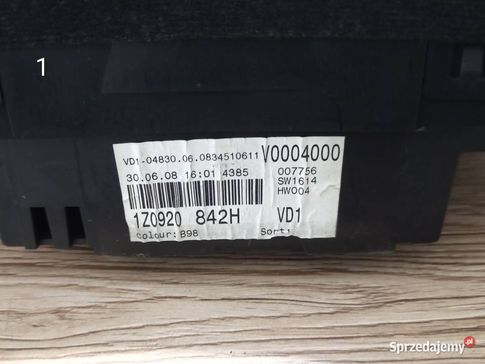 Licznik zegary Skoda Octavia II 1 Radzyń Podlaski