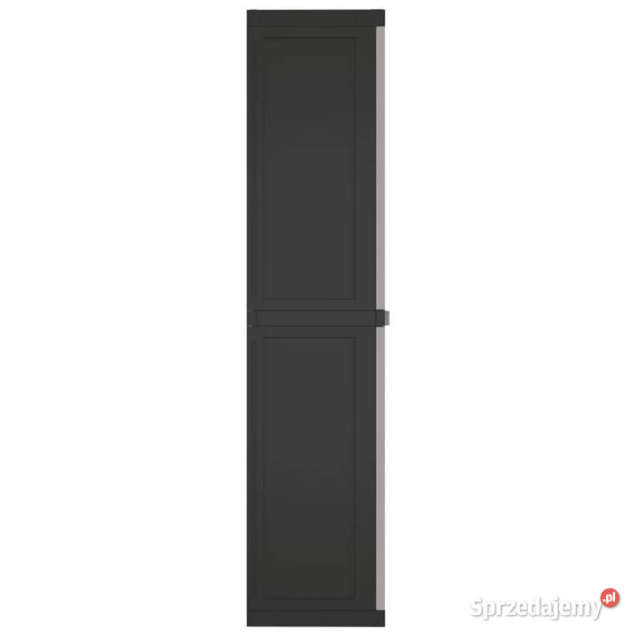 Szafka ogrodowa szaroczarna 65x37x165 PP Warszawa