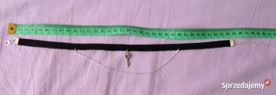 Nowy choker handmade diy klucz diament łańcuszek Krosno