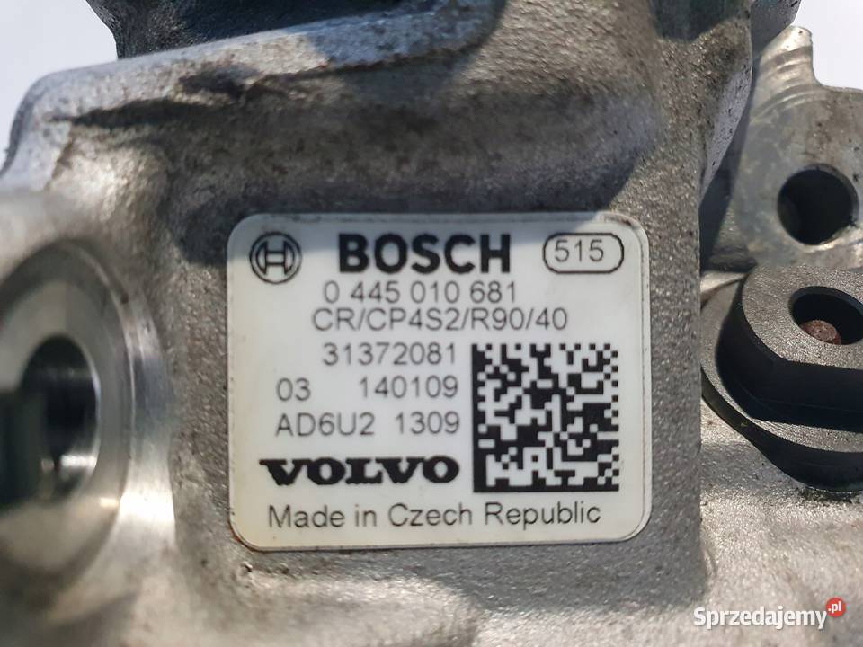 POMPA WTRYSKOWA Volvo S60 II V60 20 D3 lubelskie Chełm