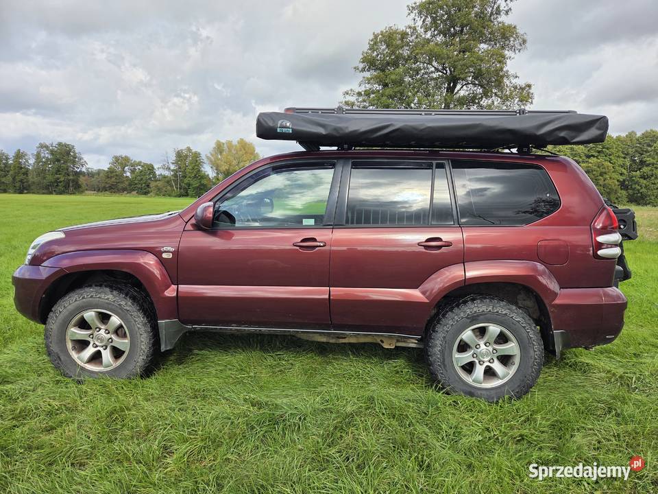 Toyota Land Cruiser 120 30 D auto wyprawowe Kamionki sprzedam