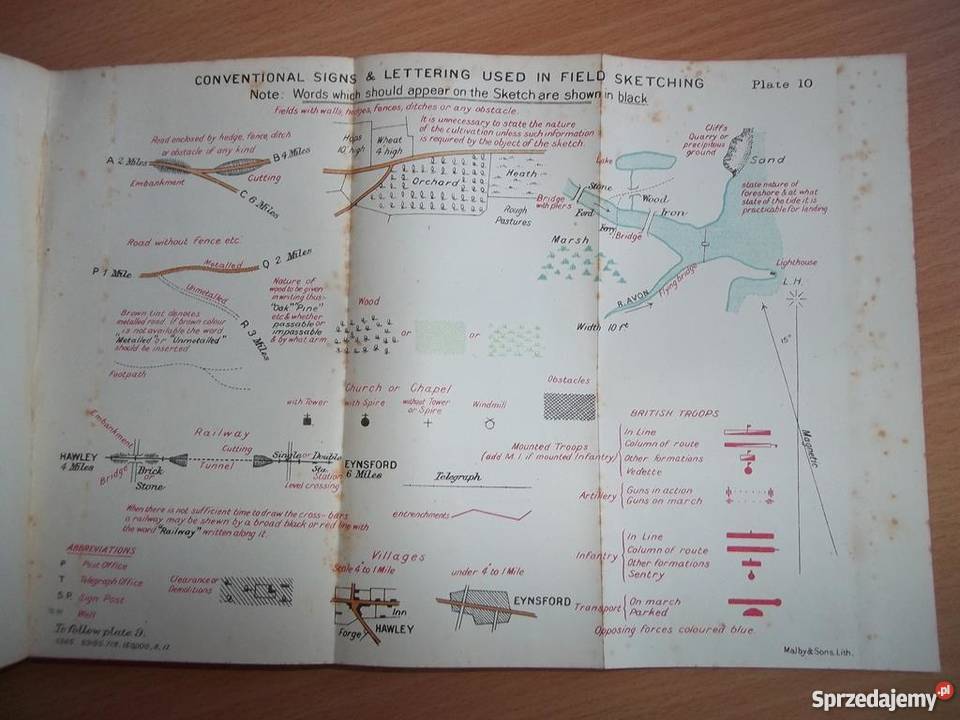 Field Service Pocket Book 1914 Oryginał Pisz