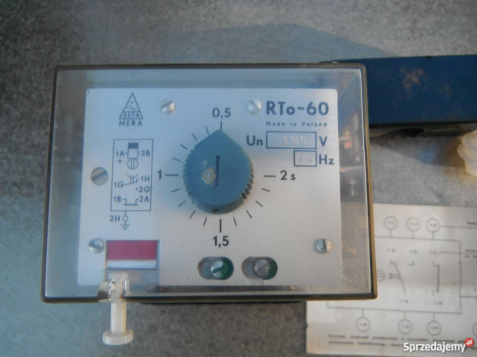 RTo60 Przekaźnik czasowy 110VAC 052s NOWE