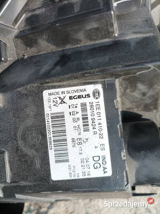 Renault Trafic Vivaro lampa lewa przód Lublin