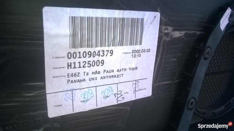Tapicerka drzwi przednia prawa BMW E46 Coupe Poręba sprzedam