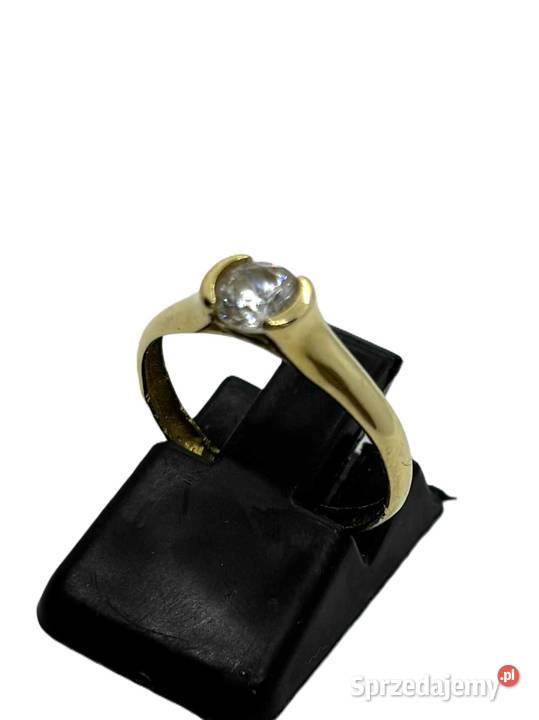 Złoty Pierścionek pr 585 136g Zegarki i Biżuteria warmińsko-mazurskie Elbląg