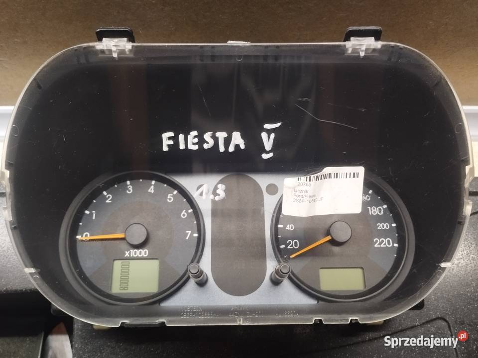 Licznik Ford Fiesta 13 benzyna 2003 Tanio Pozostałe sprzedam