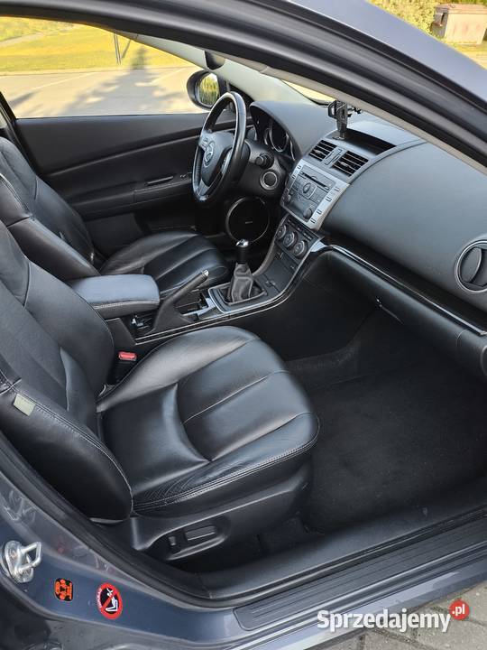 Mazda 6 25 MZR Benzyna 170koni Full Tempomat Gaz ABS 6 Chełm