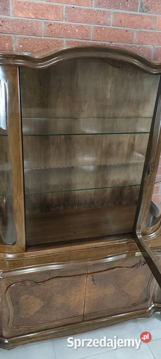 Piękna serwantka witryna klasyczna Kredensy i witryny Łagów