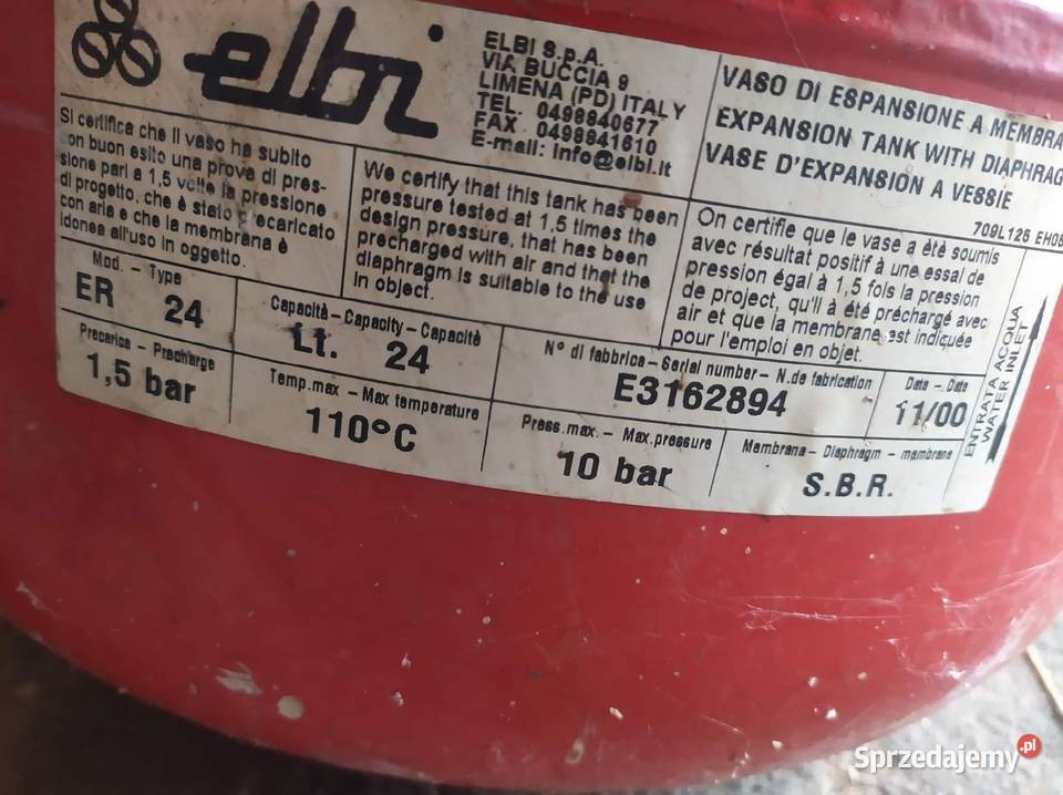 Naczynie wzbiorcze Skarżysko-Kamienna