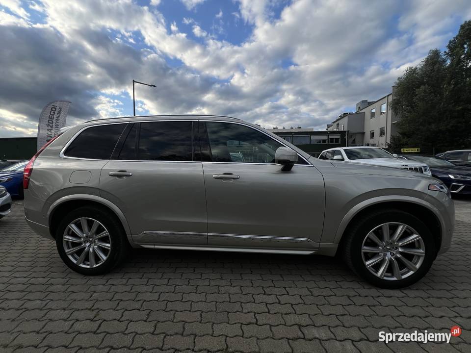 Volvo XC90 2018 szary Warszawa sprzedam
