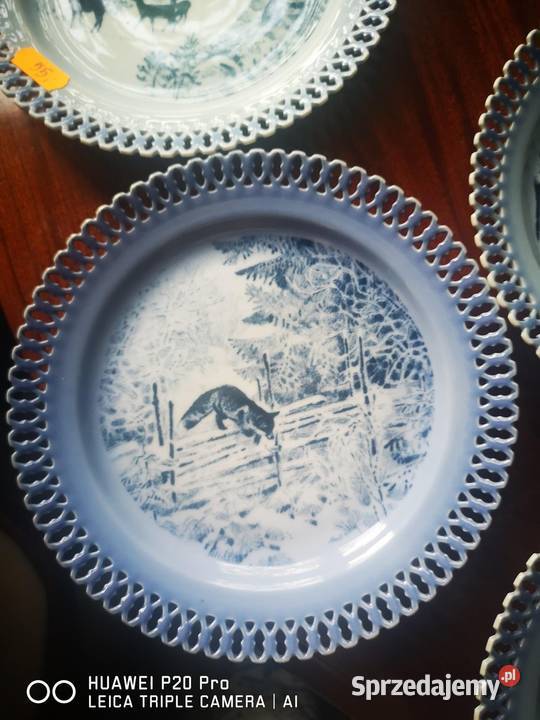 Talerz Zwierzęta o świcie Copenhagen Porcelain