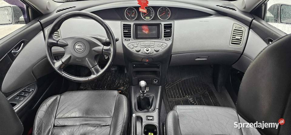 Nissan Primera P12 22dci skóra Full Możliwa 138KM Primera lubelskie