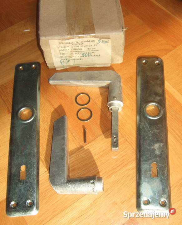 KLAMKI DRZWI BRAMOWA WROTOWA Z SZYLDEM 90 NA Inowrocław sprzedam