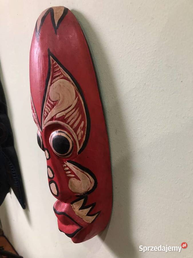 Maska etniczna plemienna Afryka Azja Bali małopolskie Kraków sprzedam