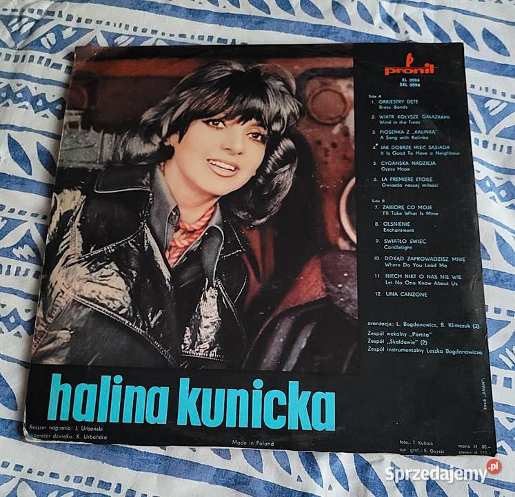 Halina Kunicka dwie płyty winylowe w jednej Chełmno