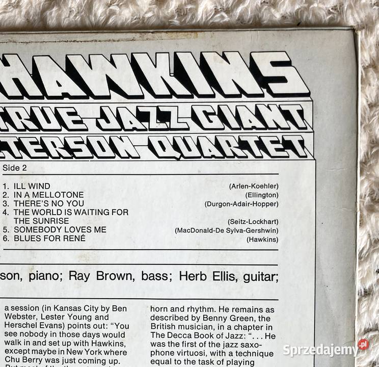 Coleman Hawkins with The Oscar Peterson Quartet Szczecin