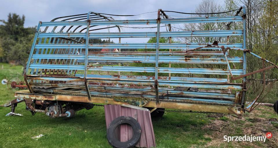 Przyczepa samozbierająca T072 Maćkowicze