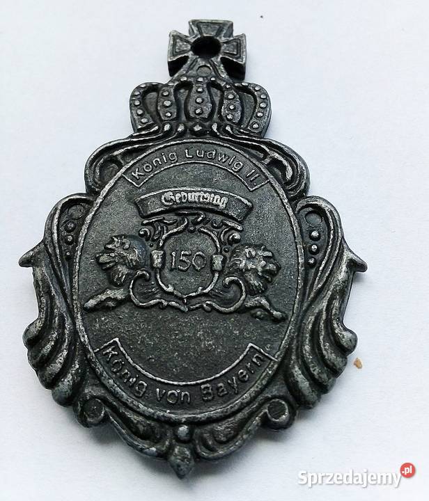 MEDAL 150 KENIG VON BAYRN GLORIA BAVARIA DUŻY Legionowo